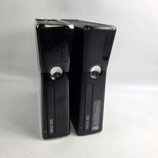 Xbox 360 S Slim x2 Bundle HDMI Untested No Cables