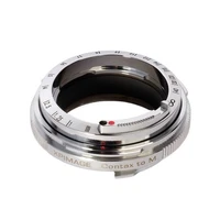 XPIMAGE Lens Adapter For Contax RF Rangefinder Mount Lens to Leica M M11 Camera