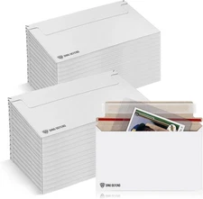 110-Pack Card Shipping Envelopes - 7 x 4.35 Inches Trading Cards Self-Adhesiv...