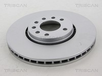 2X Triscan Bremsscheibe Vorderachse U.A. FüR Cadillac, Opel, Saab