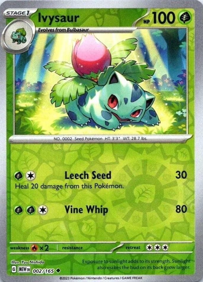 Pokémon Scarlet & Violet 151 - Pick Your Card –Reverse Holo/Holo/EX NM ...