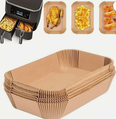 Disposable Air Fryer Paper Liners Non Stick Parchment Accessories