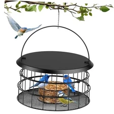 Bluebird Feeders for Outdoors Hanging - Birdfeeder Bluebird Feeder- Black