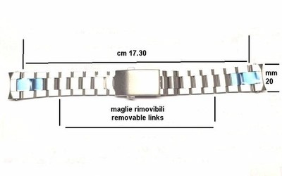 HAMILTON KHAKI KING bracelet H695000042 H605000042 (ex H695644104