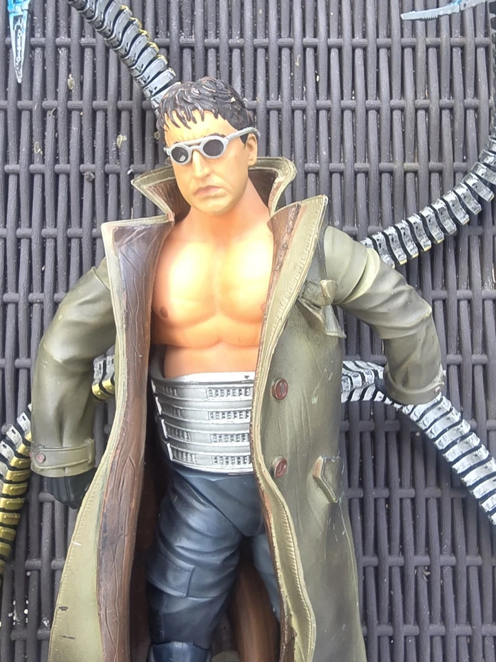 Figura Posable Dr. Octopus Doc Ock 2004 12 Pulgadas Spider-Man 2 Película Marvel Foto 3 de 4