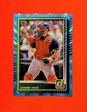 🔥Ivan Rodriguez /249 -2025 Donruss Baseball Base Carolina Blue Laser #21 Texas