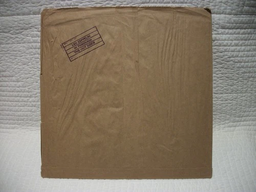 LED ZEPPELIN IN THROUGH THE OUT DOOR VINYL LP ALBUM 1979 SS 16002