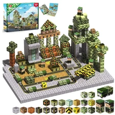 Annexfun Magnetic Blocks-100PCS Military Building Blocks Set, Kids Classroom ...