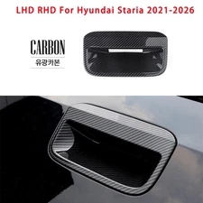 Car Rear Trunk Tailgate Door Handle Cover Trim ABS For Hyundai Staria 2021-2026