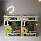 Toxic Rick & Morty Funko Pop!s #335 #336 Glow in the Dark - Target Exclusives