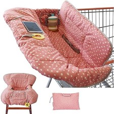 Easy to Install Shopping Cart Cover w/ See Through Pocket  Carry Pouch