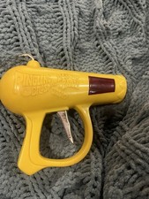 6" Ringling Bros. Barnum  Bailey Circus Toy Friction Space Yellow Ray Gun RARE