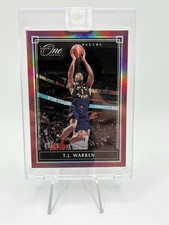 Panini 2019-20 One and One T.J. Warren #68 Red Parallel /15 Indiana Pacers