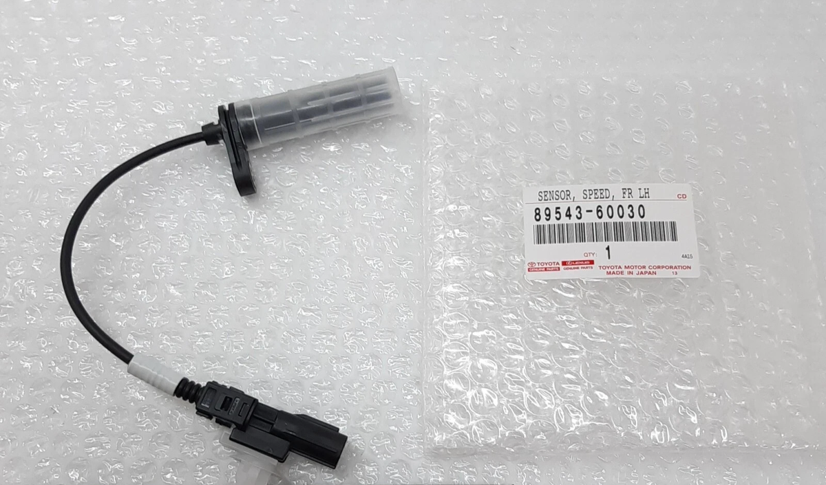TOYOTA Genuine OEM LH Front Speed Sensor 89543-60030 LAND CRUISER