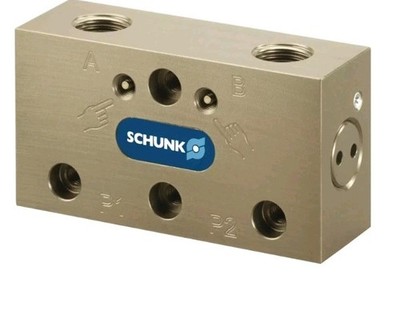 New SCHUNK 0300120 SDV-P 04-E Pneumatic Safety Valve with Manual Ventilation