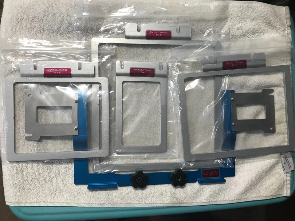 Durkee EZ Frame Embroidery hoop set 4 pcs. Brother Babylock Alliance/PRS100 NEW - Image 3 of 3