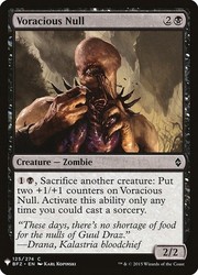 Voracious Null The List Reprints 125 MTG