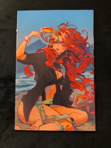 MARVEL SWIMSUIT SPECIAL #1 VIRGIN ROSE BESCH EXCLUSIVE PHOENIX X-MEN