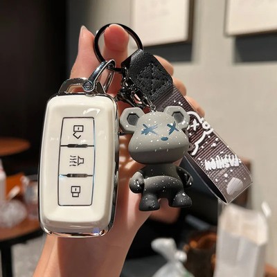 TPU Car Remote Key Case Cover For Chery Jetour X70M X70S X90 X95 Plus X70 2020-
