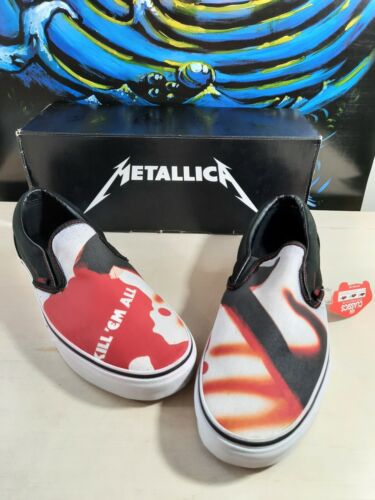 Vans Classic Slip-on X Metallica « Kill Em All » 9,5 livraisons RAPIDES ! - Photo 1 sur 7