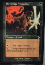 Thornscape Apprentice - Invasion: #215, Magic: The Gathering Lp R96