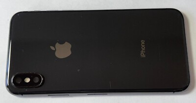 Apple iPhone X Back Frame Glass Battery Door Cover Rear