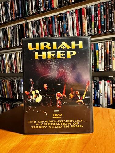 URIAH HEEP - THE LEGEND CONTINUES A CELEBRATION OF THIRTY YEARS DVD COME NUOVO - Imagen 1 de 3