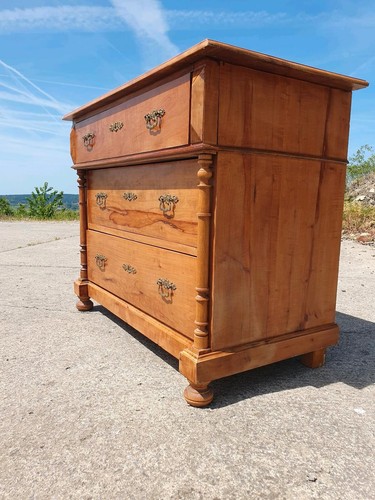 Kommode Kirschbaumkommode Kirschbaummöbel Antiquitäten Schrank Antikmöbel Antik - Bild 9 von 15