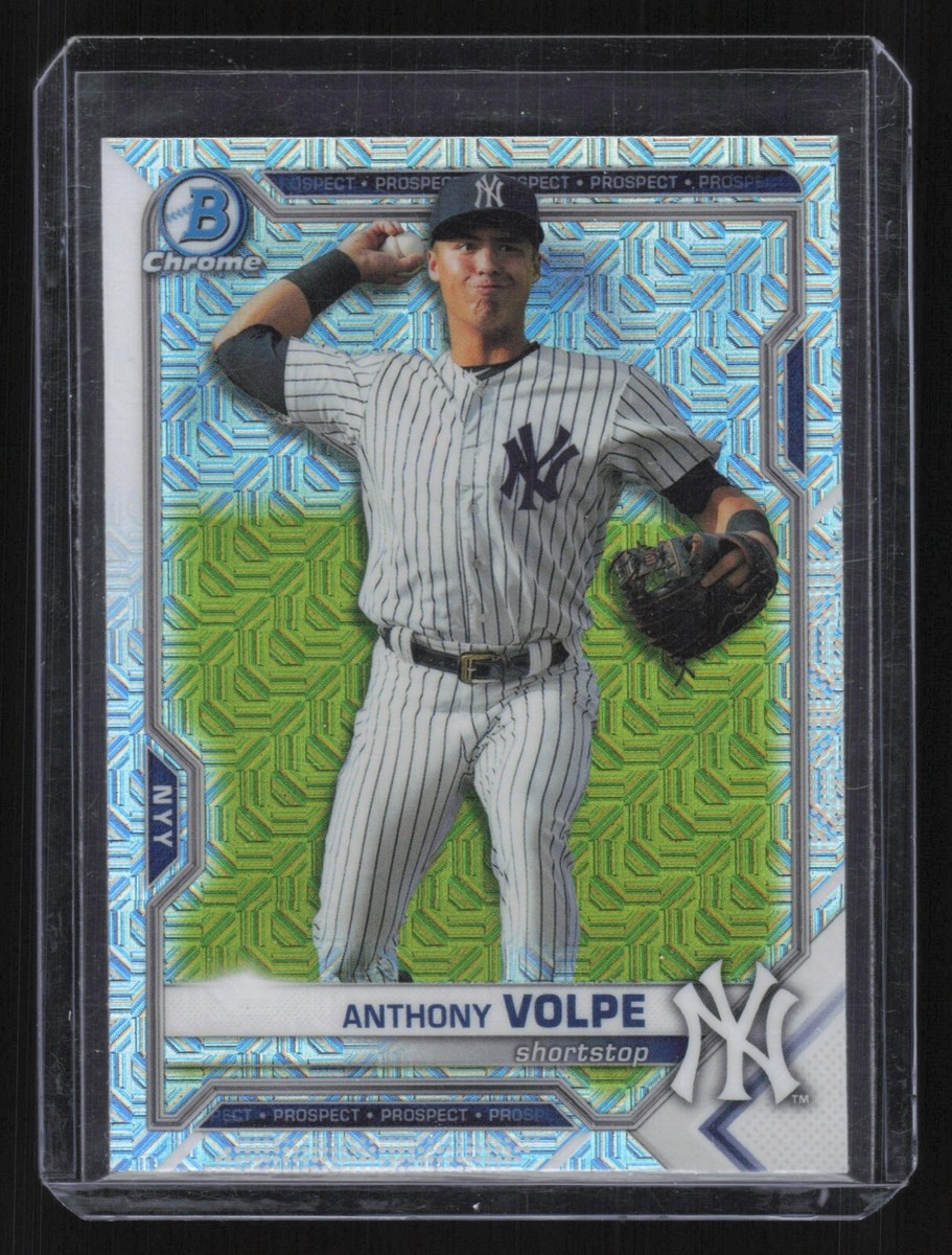 【SAPPHIRE】 ANTHONY VOLPE BOWMAN TOPPS PSA 10 ANTHONY VOLPE 2021 Bowman Chrome SAPPHIRE Edition