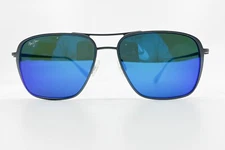 Maui Jim EBB & FLOW MJ542-27A 54-20-145 Gray Metal Sunglasses 54-20-145 8612