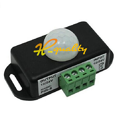 Automatischer DC 12V-24V 8A Infrarot PIR Bewegungssensor Schalter für LED Licht Stilvoll