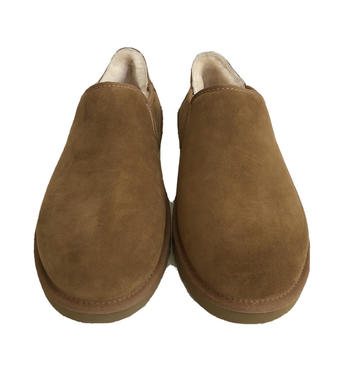 UGG KENTON CHESTNUT SUEDE MOCCASIN SLIP ON SLIPPER US 13 / EU 47