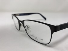 Geoffrey Beene Eyewear Eyeglasses Frame G420 GUN 55-17  140 Gunmetal/Navy VM12