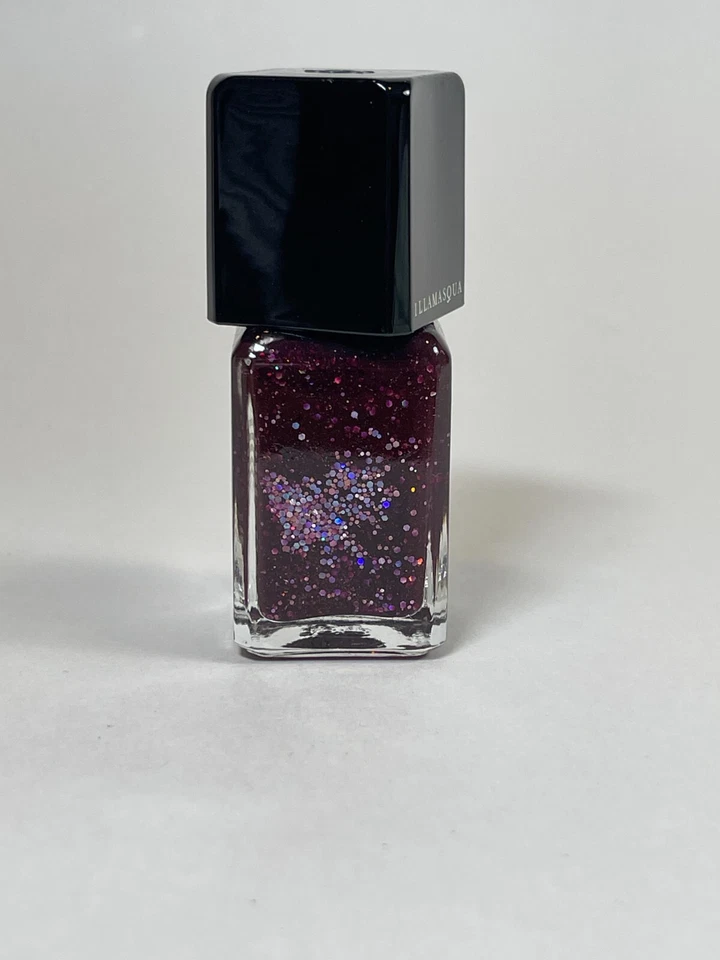 Esmalte de uñas Illamasqua Glitterati gelatina roja holográfico hexagonal brillo nuevo Foto 4 de 4