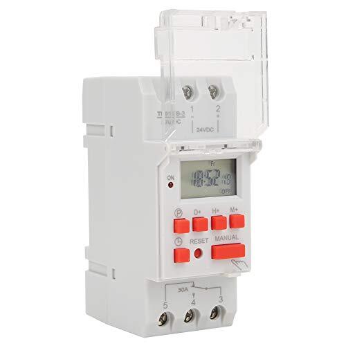 Timer Digitale 24V 30A LCD - Miglior Rapporto Qualità Prezzo DIN 35mm