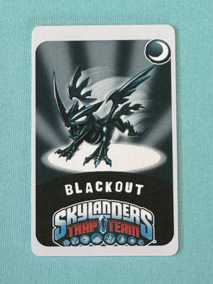Skylanders Trap Team Blackout With Maximum 65,000 coins & Max