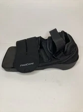ProCare Foot Brace Square Toe Post-Op Surgery Shoe Black Size Small