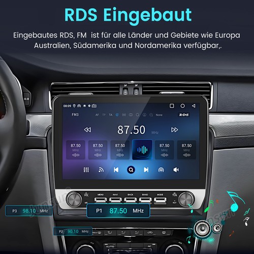 Für Skoda Superb 2 3T 2008-2015 Carplay Android 13 Autoradio GPS Navi SWC 6+128G - Bild 9 von 19