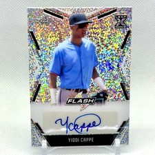 2020 Leaf Flash YIDDI CAPPE #BA-YC2 Base Silver Sparkle RC-Marlins