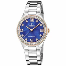 Festina F20658/2 Women's Blue Dial Solar Watch