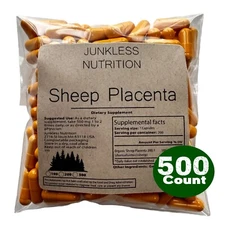 SWEDISH Sheep Placenta Supplement 500mg - 100:1 Potency
