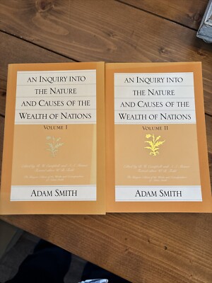 Wealth of Nations Volumes 1 & 2 Adam SMITH (2009, Trade Paperback)
