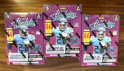 SEALED NEW 2021 Panini Absolute Football Blaster Box - Fanatics Exclusive