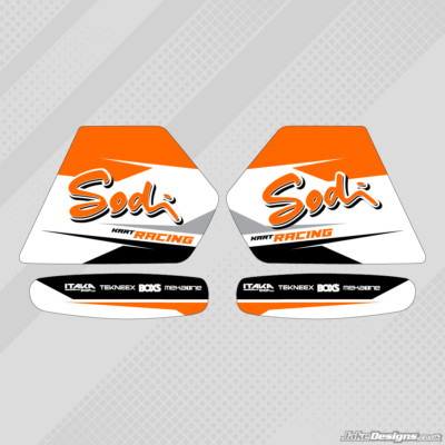 SODI STIL TANKAUFKLEBER - KARTING - JakeDesigns