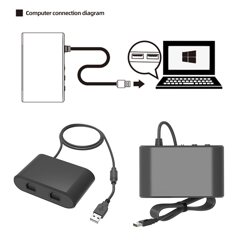 N64 Controller Adapter Support Turbo USB Convertor No Lag for