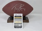TONY ROMO signed full size football JSA COA COWBOYS