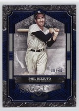 2025 Topps Tier One Blue Foil 36/40 Phil Rizzuto #18 HOF 15vt