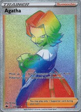 Agatha 210/198 Chilling Reign Rare Rainbow NM on eBay