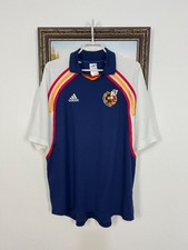 Vintage 90's Adidas Spain Football Train Shirt Soccer Jersey National Size L