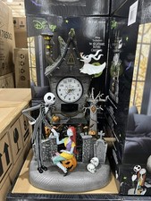 Disney Nightmare Before Christmas Animated Clock Tower LED Music 22 In